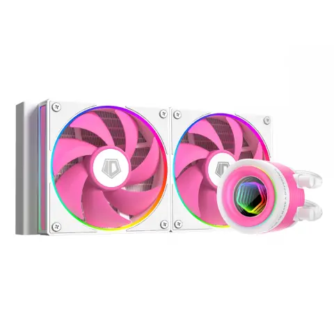 ID-COOLING FX240 INF rožnat