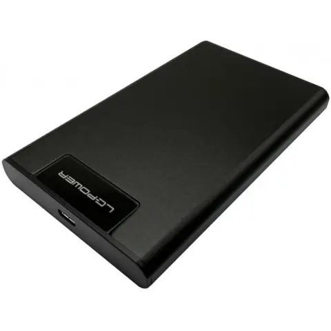 LCPOWER LC-25U3-C4 SATA - USB 3.0 Type C fekete