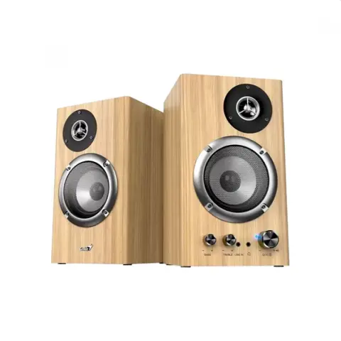 GENIUS SP-HF1812BT Bluetooth hangszóró fenyőfa
