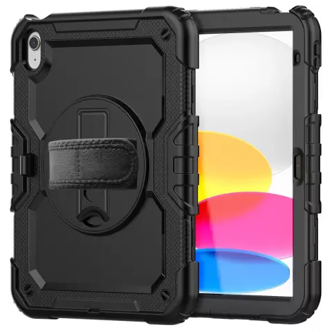 TECH-PROTECT Solid tablet tok kitámasztóval Apple iPad 11 2025 / 10.9 2022 fekete