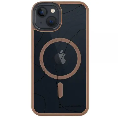 TACTICAL MagForce Hyperstealth Sika Magsafe case iPhone 13 brown