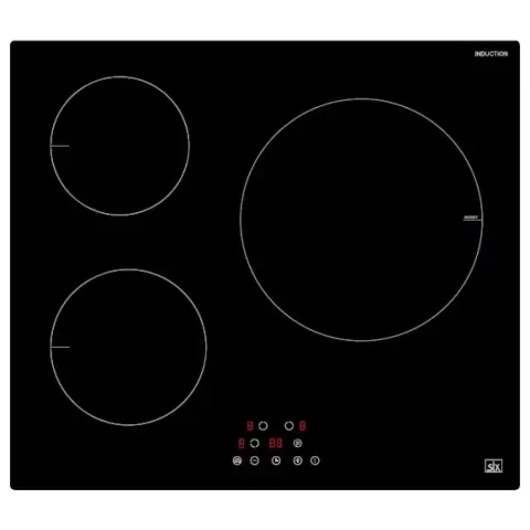 SLX 5IF-3SB Induction hob 3 zones 6700W Black