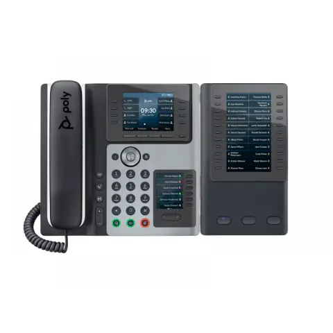 HP 82M93AA POLY EDGE E400 IP phone with PoE support