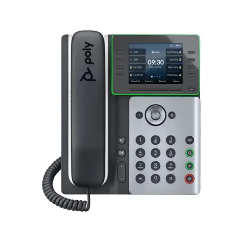HP 82M89AA POLY EDGE E350 IP phone with PoE support