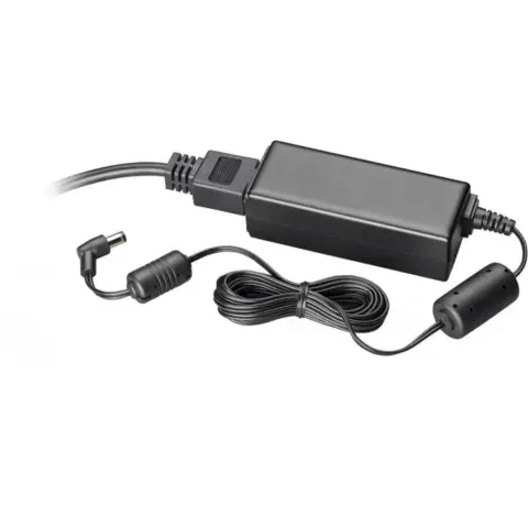 HP 85X03AA POLY TRIO C60 power supply with power cable and CAT-5 cable