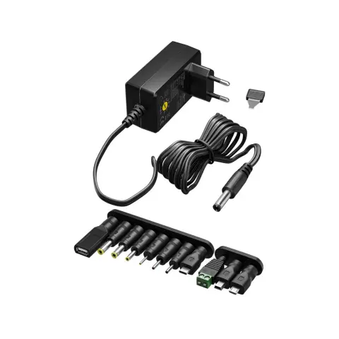 GOOBAY Universal Power Supply 5 V - 15 V Max. 36 W 2.4 A)