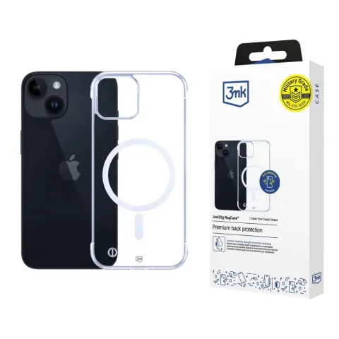 3MK Just20g MagCase MagSafe case iPhone 13 transparent