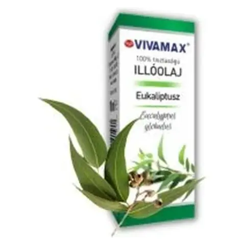 VIVAMAX Eukaliptusz 100%-os tisztaságú illóolaj 10 ml