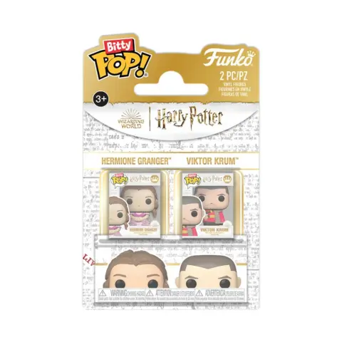 FUNKO Bitty Pop Harry Potter Tűz Serlege - Hermione és Frum figura szett