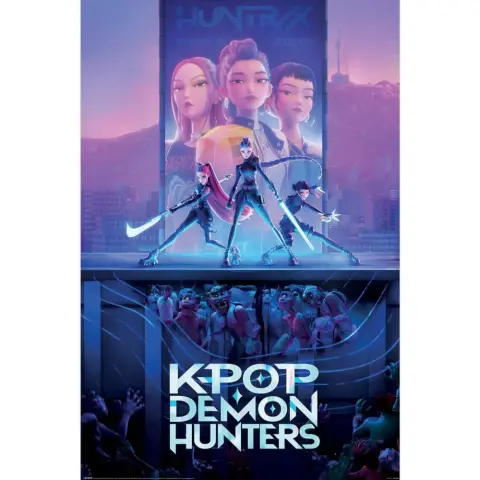 PYRAMID INTERNATIONAL K-pop Demon Hunters (Key Art) maxi poszter