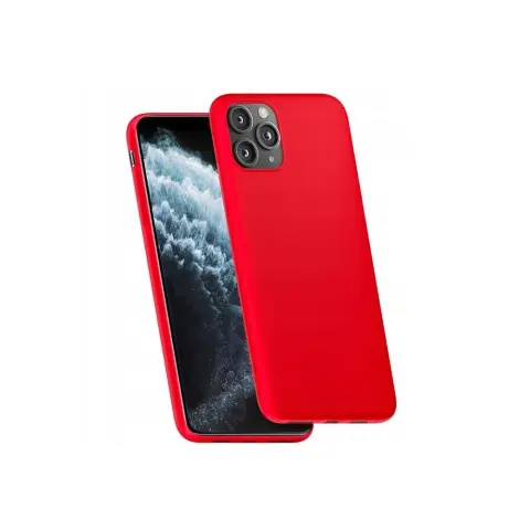3MK Matt Case back case for iPhone 13 Pro red