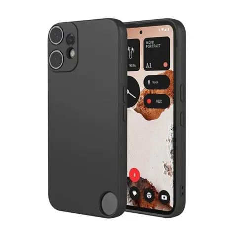 GIGAPACK nothing cmf phone 2 pro szilikon telefonvédő matt fekete