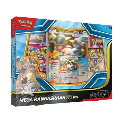 Pokémon TCG: Mega Kangaskhan ex Box kártya csomag