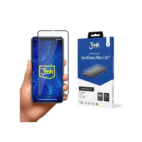 3MK HardGlass Max Lite kijelzővédő iPhone 11 fekete