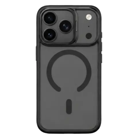 CELLECT Mágneses tok kamera kitámasztóval iPhone 17 Pro / iPhone 18 Pro fekete