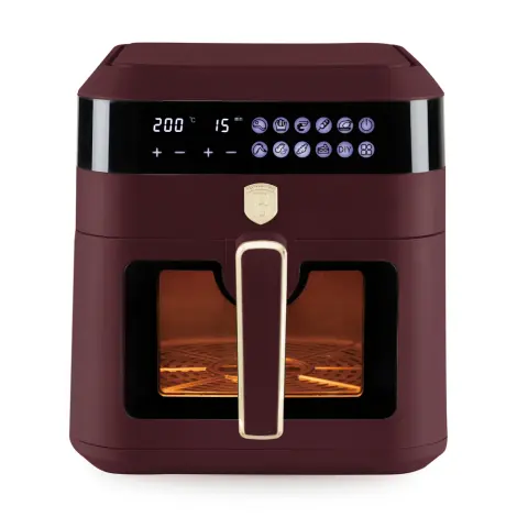 BERLINGER HAUS BH/9687 Leonardo Collection AirFryer s prozornim okencem 6.3L