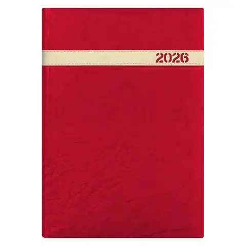 DAYLINER The Boss Calendar planner B5 weekly 2026 burgundy