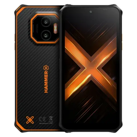 HAMMER Energy X2 6.1" 6/128GB Dual Sim črno-oranžen