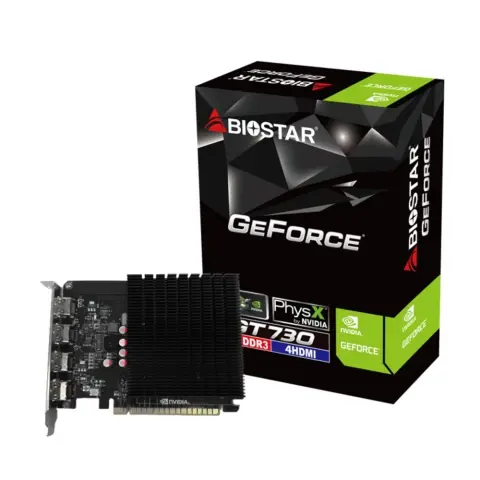 BIOSTAR GeForce GT730 4GB GDDR3 PCIE
