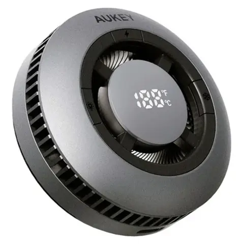 AUKEY LC-G10 Vezetéknélküli mágneses töltő 15W szürke