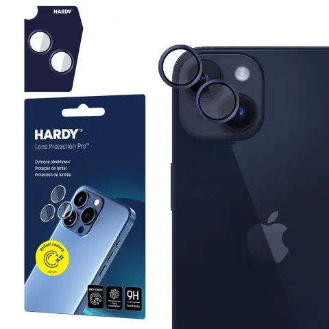 3MK Hardy Lens Protection Pro Kamera lencsevédő iPhone 14/14 Plus grafit