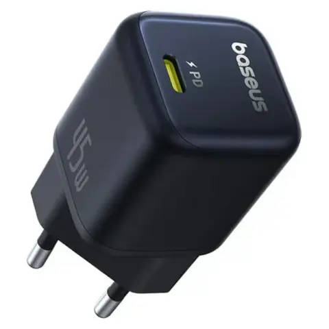 BASEUS PicoGo 45W Wall Charger fekete