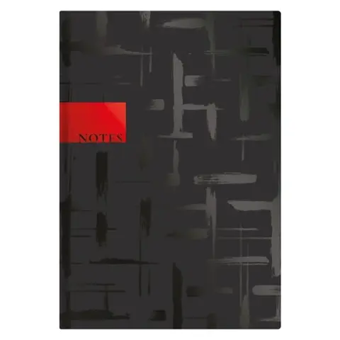KALENDART 404 Notes found C167N Jegyzetfüzet élfestett A5 Black Square