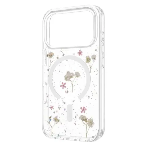 FIXED MagBloom MagSafe hátlaptok iPhone 17 Pro / iPhone 18 Pro átlátszó-mintás