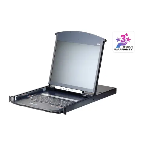 ATEN 1-Local/1-Remote Access 8-Port Multi-Interface KL1108V