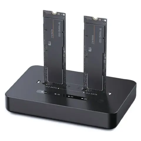 GEMBIRD DD2-U3M2 USB Type-C 3.2 - M.2 SSD Dokkoló állomás