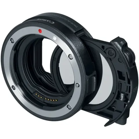 CANON EF-EOS RF adapter Drop-in C-PL szűrővel