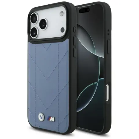 BMW M Steppelt Logo MagSafe tok iPhone 17 Pro Max / iPhone 18 Pro Max kék