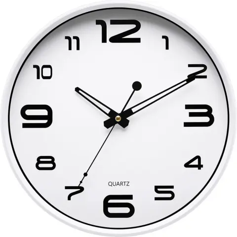 TOO CL-3359 Classic stenska ura bela