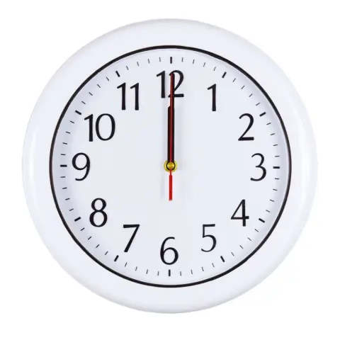 TOO CL-6288 wall clock white