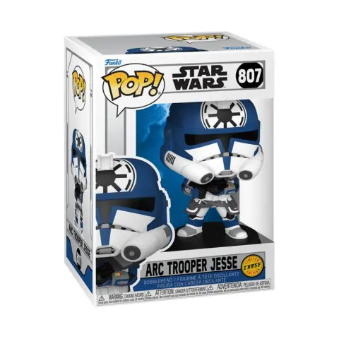 FUNKO Pop Star Wars: A klónok háborúja - ARC Trooper Jesse figura chase változat