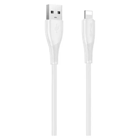 AWEI USB Lightning Töltő/adat Fehér 1m CL-182L_W