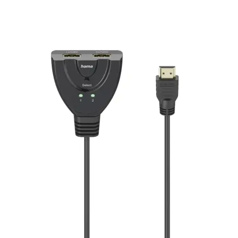 HAMA HDMI Elosztó Fekete 60cm 205323