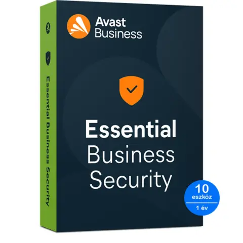 AVAST Essential Business Security 10 devices/1 year electronic license