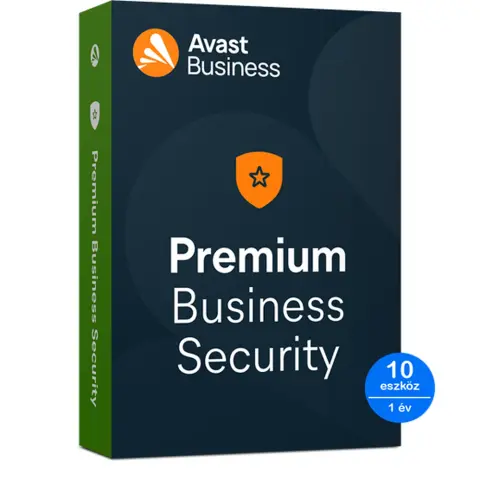 AVAST Premium Business Security - 10 devices/1 year electronic license