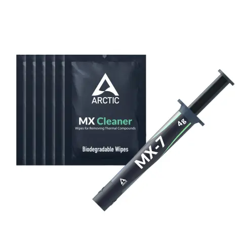 ARCTIC COOLING MX-7 (4g) and 6 piece MX Cleaner set