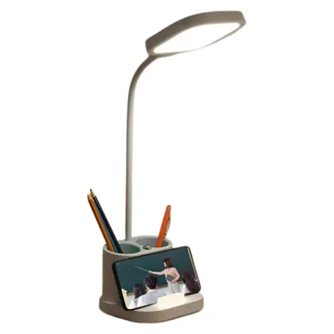 PLATINET PDL008 LED namizna svetilka z držalom za pisala 5W bela