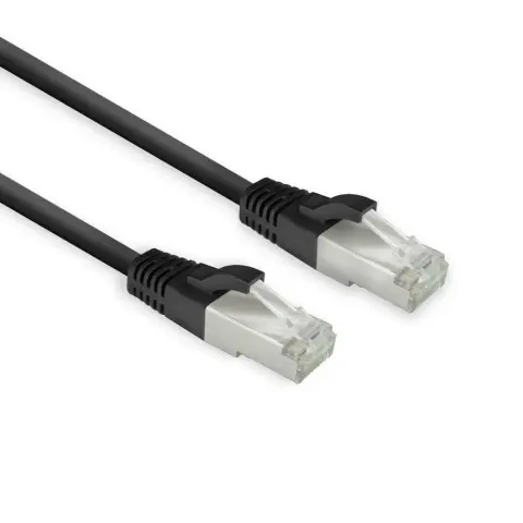 ACT CONNECTIVITY UTP CAT8 Conector Negru 25cm FB8125