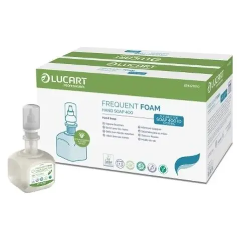 LUCART 89412000 Frequent foam soap refill with aloe vera 400ml