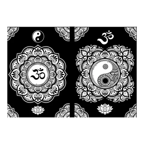 A-GAMES Colorvelvet Füzet A5 és filctoll - Mandala