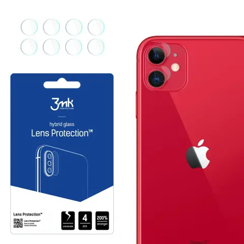 3MK Lens Protection Kamera lencsevédő iPhone 11 4db