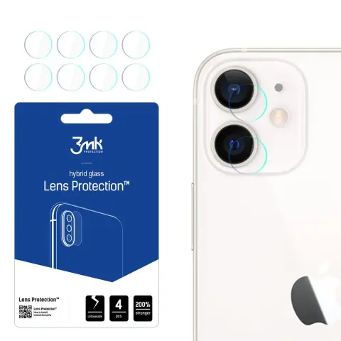 3MK Lens Protection Kamera lencsevédő iPhone 12 4db