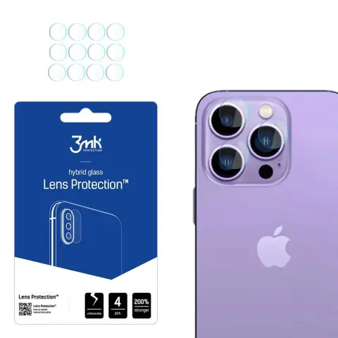 3MK Lens Protection Kamera lencsevédő iPhone 14 Pro/14 Pro Max 4db