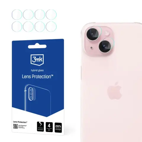 3MK Lens Protection Kamera lencsevédő iPhone 15 4db