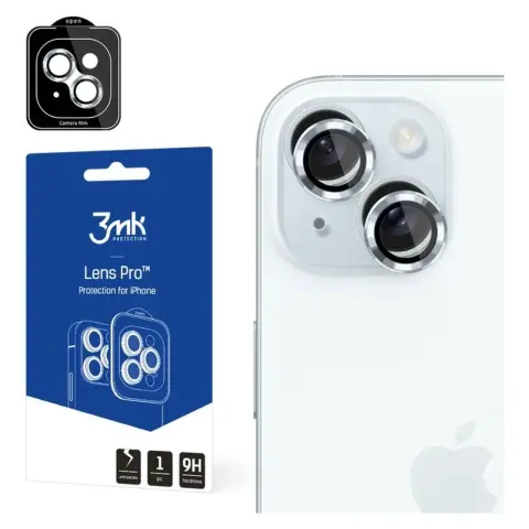 3MK Lens Pro Kamera lencsevédő iPhone 15 kék