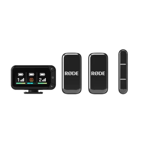 RODE Wireless Micro Camera Kit mikrofon USB-C fekete
